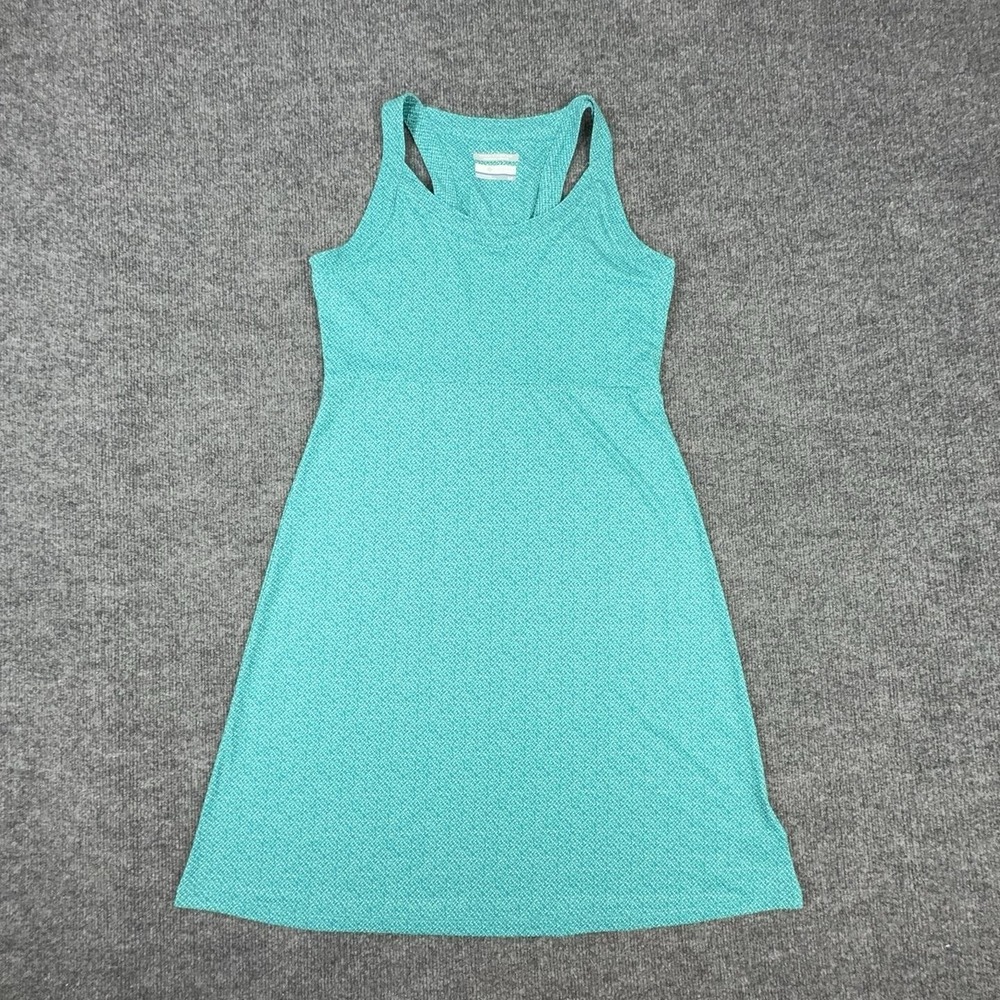 Columbia Dress Womens Small Green Omni-Freeze Tank Racerback Active Travel